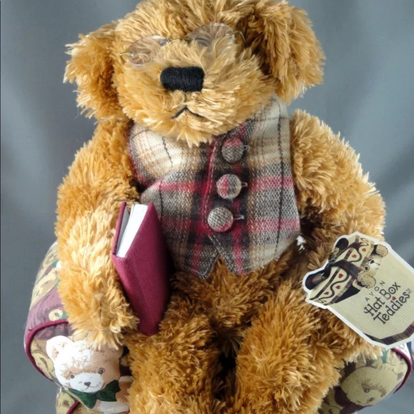 Avon Hat Box Teddies Chester - Picture 1 of 6